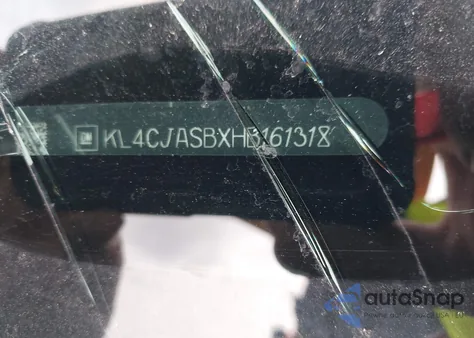 2017 Buick Encore Preferred from USA, damaged, VIN KL4CJASBXHB161318